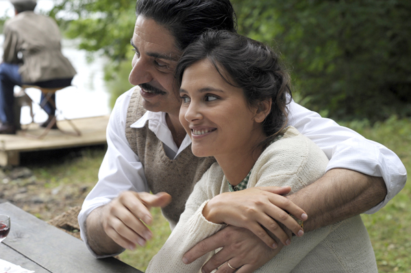 Simon Abkarian & Virginie Ledoyen in ARMY OF CRIME (Photo: Lorber Films)