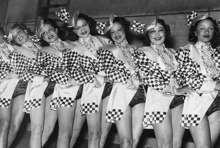 The Apollo Dancers at the Cotton Club Revue, 1938
from BEEN RICH ALL LIFE
Photo: First Run Features