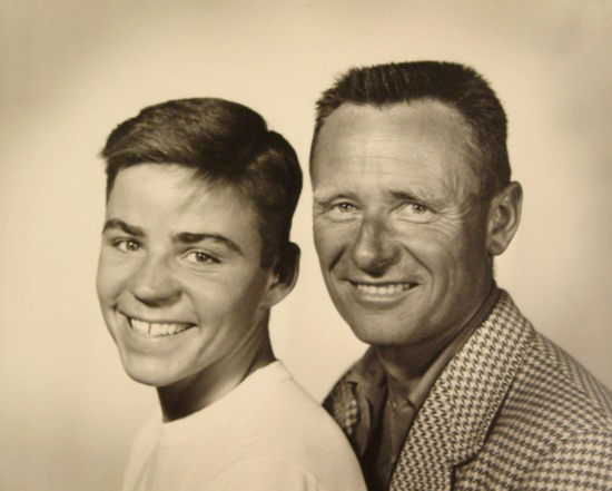 Don Bachardy & Christopher Isherwood in the early 50s
(Photo: Arthur Mitchell)