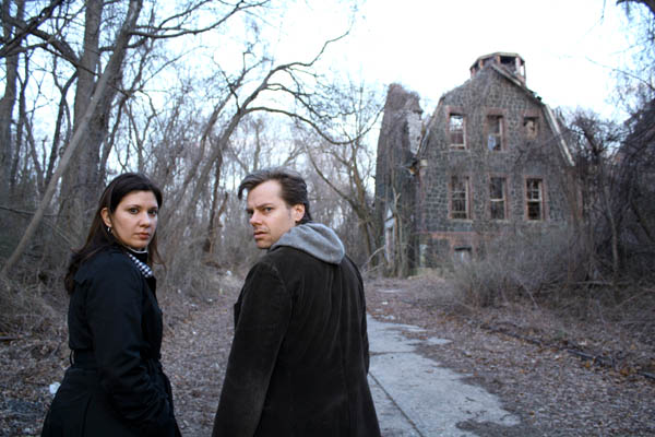 The directors on the ground of Willowbrook in CROPSEY (Photo: Cinema Purgatorio)