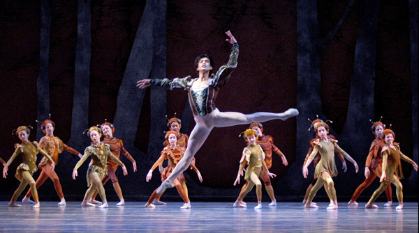 Sy Sar performing with the Pacific Northwest Ballet (Photo: Rex Tranter)