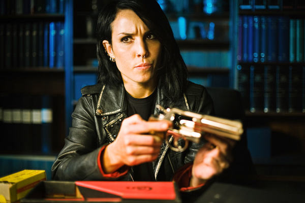 Noomi Rapace in THE GIRL WHO PLAYED WITH FIRE (Photo: Knut Koivisto/Music Box Films)