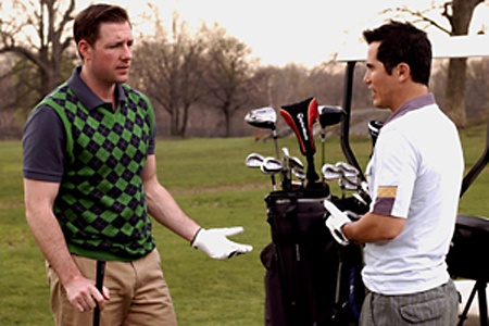 Edward Burns (L) as Paulie &
John Leguizamo as T. C.
Photo: Bauer Martinez Entertainment