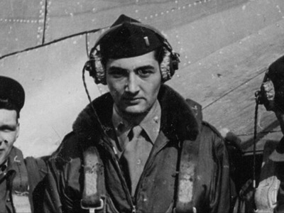 Howard Zinn during World War II
Photo: First Run Features