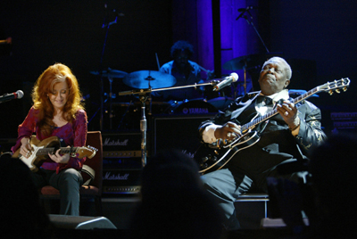 Bonnie Riatt & B.B. King
Photo: Paul Brissman