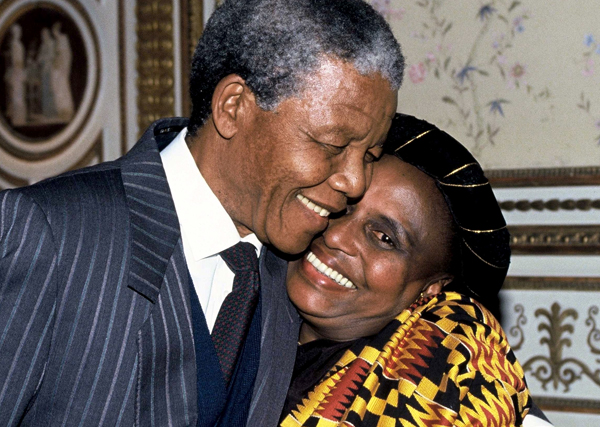 Nelson Mandela & Miriam Makeba in Stockholm 1990 (Photo: Guner Erhan)