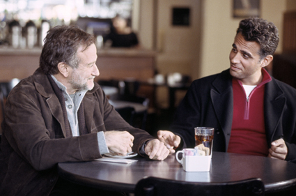 Robin Williams as Gabriel Noone (left) &
Bobby Cannavale as Jess
Photo: Anne Joyce/Miramax