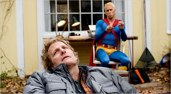 Jeff Daniels & Ryan Reynolds in PAPER MAN (Photo: Myles Aronowitz/MPI Media Group)