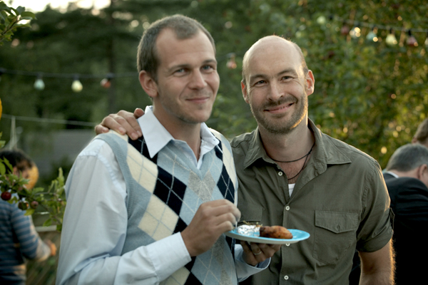 Gustaf Skarsgard & Torkel Petersson in PATRIK, AGE 1.5 (Photo: Anders Jorgensen/Regent Releasing)