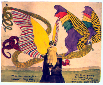 SPANGLED BLENGINS by Henry Darger
Courtesy: Kiyoko Lerner