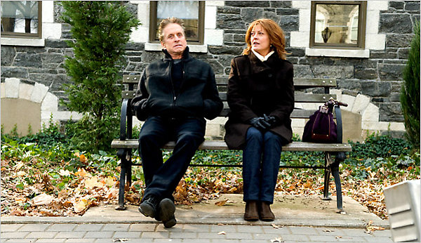 Michael Douglas & Susan Sarandon (Photo: Phil Caruso/Anchor Bay Films)