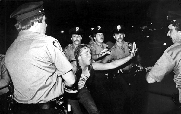 A shot from the Stonewall riots (Photo: Bettye Lane/First Run Features)