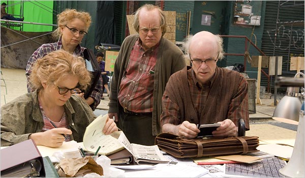 From left Emily Watson, Samantha Morton, Philip Seymour Hoffman and Tom Noonan (Photo: Abbot Gensler/Sony Pictures Classics)