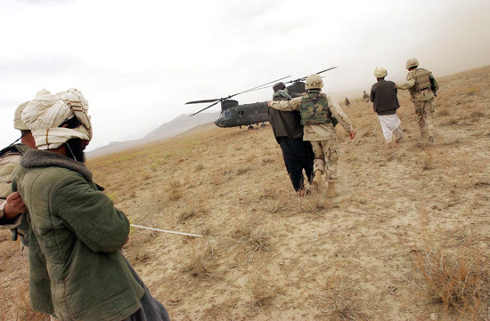 An Afghan is detained
Photo: ThinkFilm