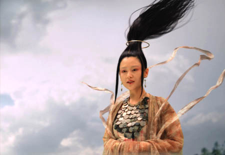 Chen Hong as Goddess Manshen
Photo: Warner Independent