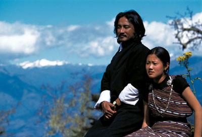 Dondup (Tshewang Dendup, left) & Sonam (Sonam Lhamo)
Photo: Catherine Ryan