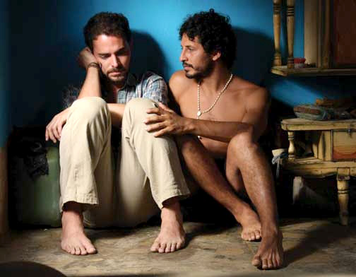 Manolo Cardona, left, & Cristian Mercado in UNDERTOW (Photo: The Film Collaborative)