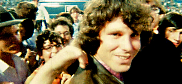 Jim Morrison in WHEN YOU'RE STRANGE: A FILM ABOUT THE DOORS (Photo: The Sundance Film Festival)