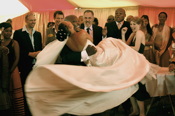 The climax of WHITE WEDDING (Photo: The Little Film Company/Dada Films)