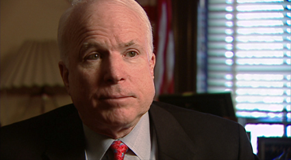 Senator John McCain (R/AZ)
Photo: Sony Pictures Classics