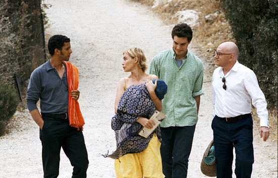 Sami Bouajila, Emmanuelle Bart, Johan Libreau & Michel Blanc, left to right
Photo: Strand Releasing